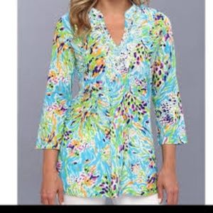 Lily Pulitzer Sarasota tunic Sea Soiree print